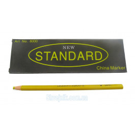 Олівець зникаючий жовтий Standart N8000