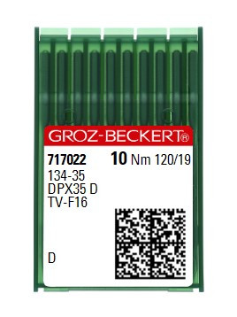 Голки Groz-Beckert 134-35 D №120