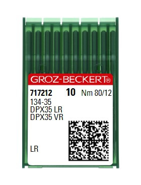 Голки Groz-Beckert 134-35 LR №80