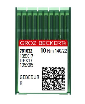 Голки Groz-Beckert 135x17 Gebedur R №140
