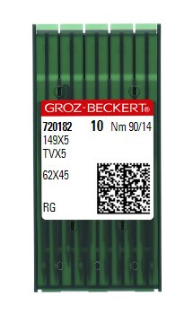 Голки Groz-Beckert 149x5 RG №90