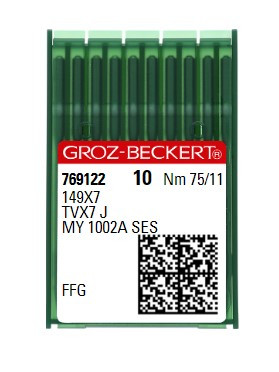Голки Groz-Beckert 149x7 FFG №75