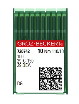 Голки Groz-Beckert 150 RG №110