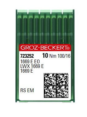 Голки Groz-Beckert 1669 E EO RS №110