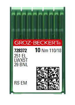 Голки Groz-Beckert 251 EL RS №110