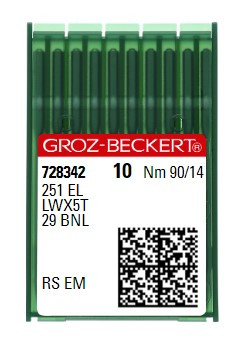Голки Groz-Beckert 251 EL RS №90