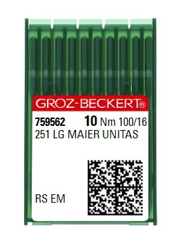 Голки Groz-Beckert 251 LG RS №100 (MAIER UNITAS)