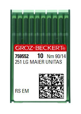 Голки Groz-Beckert 251 LG RS №90 (Maier Unitas)