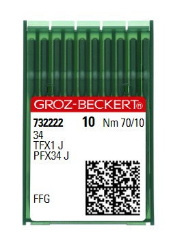 Голки Groz-Beckert 34 FFG №70