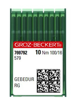 Голки Groz-Beckert 579 Gebedur RG №100