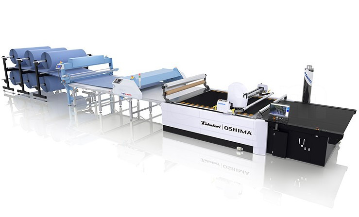 Автоматичний настилочний комплекс Oshima J3-190 + R6-190 + Table 12m Set