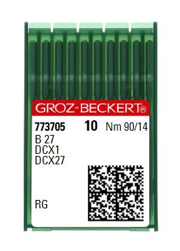 Голки для оверлока Groz-Beckert B27 RG №90