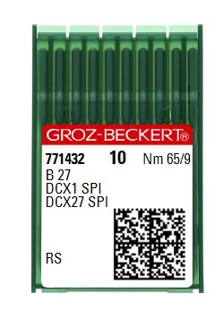 Голки для оверлока Groz-Beckert B27 RS №65