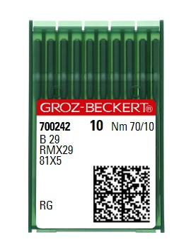 Голки Groz-Beckert B 29 RG №70