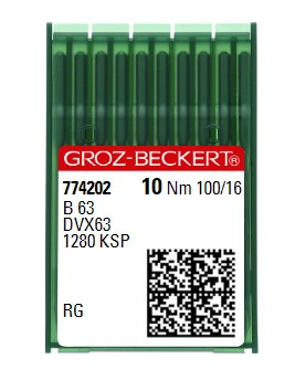 Голки для розпошивальних машин Groz-Beckert B 63 RG №100
