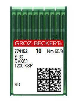 Голки для розпошивальних машин Groz-Beckert B 63 RG №65