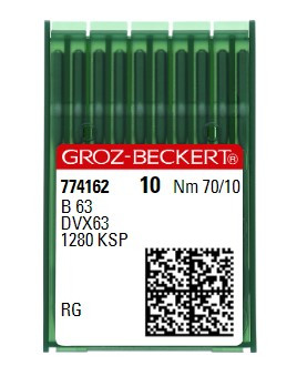 Голки для розпошивальних машин Groz-Beckert B 63 RG №70