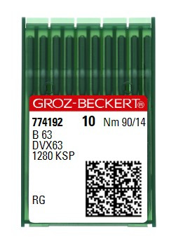 Голки для розпошивальних машин Groz-Beckert B 63 RG №90