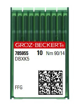 Голки для вишивальних машин Groz-Beckert DBXK5 FFG №90