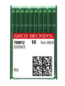 Голки для вишивальних машин Groz-Beckert DBxK5 RG №60
