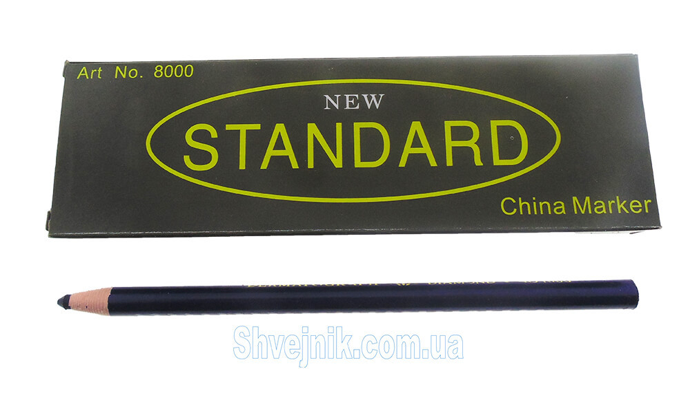 Олівець зникаючий синій Standart N8000