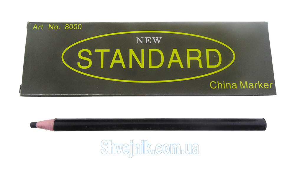 Олівець зникаючий чорний Standart N8000