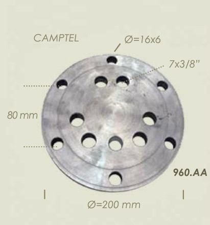 Флянець для тена CAMPTEL 960.AA