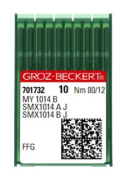Голки Groz-Beckert MY 1014 B FFG №80
