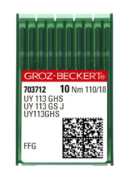 Голки Groz-Beckert UY 113 GHS FFG №110