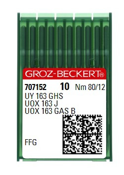 Голки Groz-Beckert UY 163 GHS FFG №80