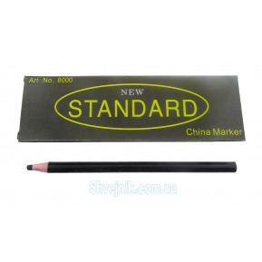 Олівець зникаючий чорний Standart N8000