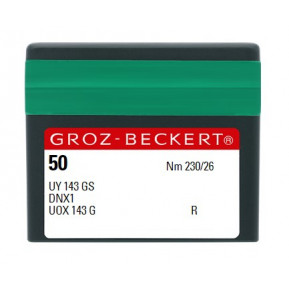 Голки для мішкозашивальних машин Groz-Beckert UY 143 GS R №230