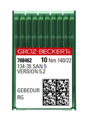 Голки Groz-Beckert 134-35 SAN 5 Gebedur RG №140
