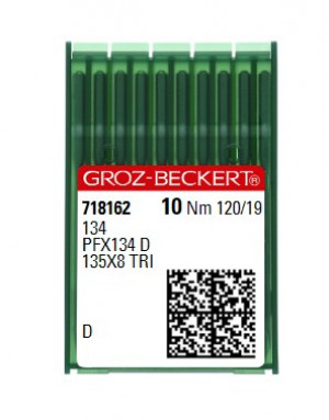 Голки Groz-Beckert 134 D TRI №120
