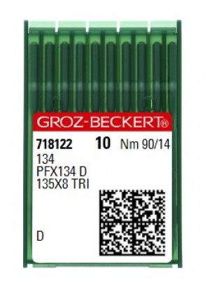 Голки Groz-Beckert 134 D TRI № 90