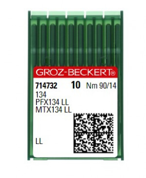 Голки Groz-Beckert 134 LL CR №90