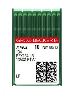 Голки для шкіри Groz-Beckert 134 LR №80