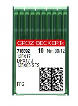 Голки Groz-Beckert 135x17 FFG №80