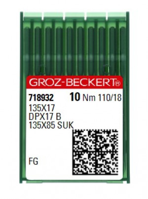 Голки Groz-Beckert 135X17 FG №110