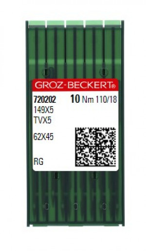 Голки Groz-Beckert 149X5 RG №110