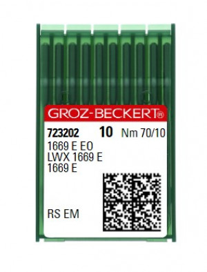 Голки Groz-Beckert 1669 E EO RS №70