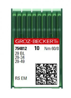 Голки Groz-Beckert 29 BL RS №60