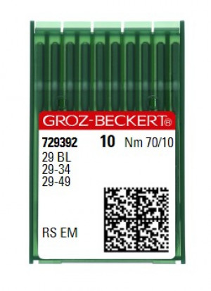 Голки Groz-Beckert 29 BL RS №70