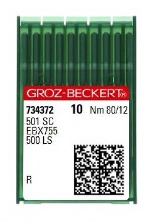 Голки Groz-Beckert 501 SC R №80