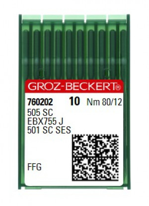 Голки Groz-Beckert 505 SC FFG №80