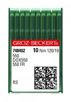 Голки Groz-Beckert 558 RS №120