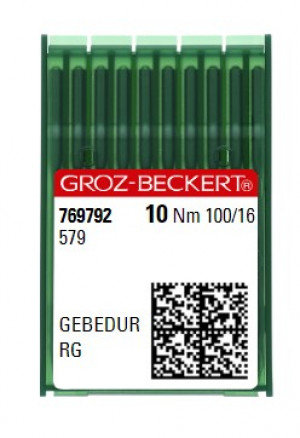 Голки Groz-Beckert 579 Gebedur RG №100