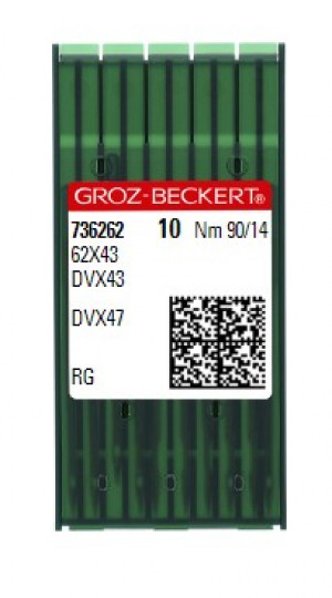 Голки Groz-Beckert 62x43 RG №90