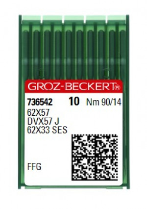 Голки Groz-Beckert 62x57 FFG №90