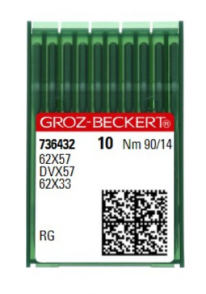 Голки Groz-Beckert 62x57 RG №90